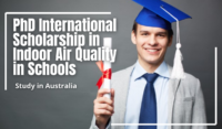 PhD International Scholarship in Indoor Air Quality in Schools at RMIT University, Australia
