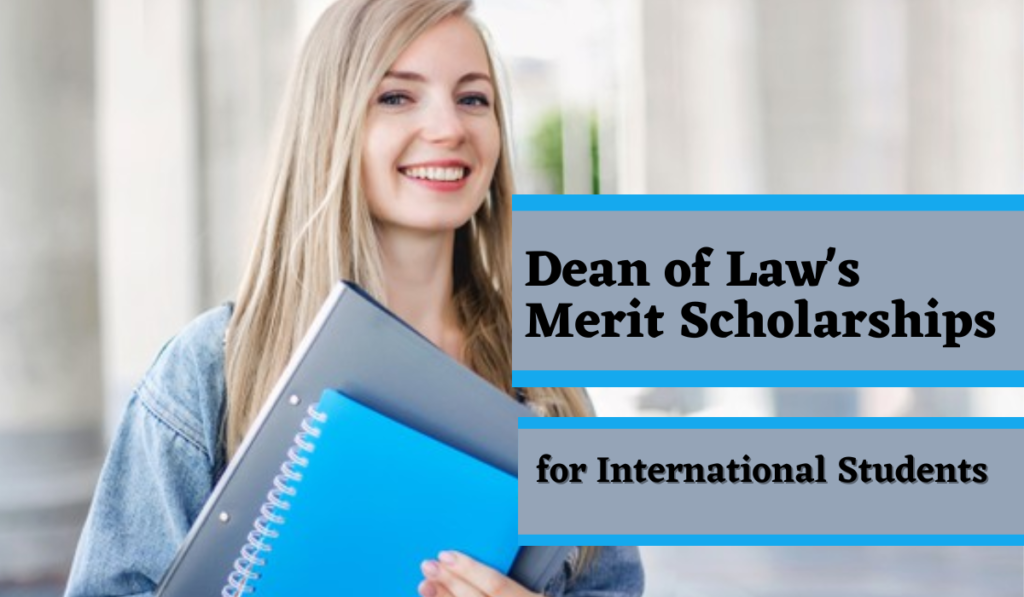 Dean of Law's Merit Scholarships for International Students at University of Tasmania, Australia