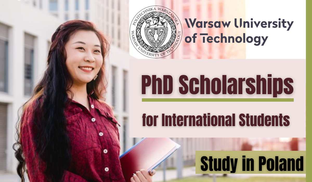 PhD Scholarships for International Students at Warsaw University of
