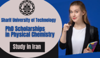 PhD Positionsin Physical Chemistry at Sharif University of Technology, Iran