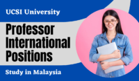 Professor International Positions in Chemistry, Bioinformatics, and Computational Biology