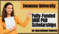 Fully-Funded UKRI PhD Scholarships in Mathematical Modelling of Brain Formation for International Students in UK