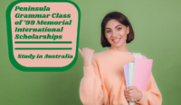 Peninsula Grammar Class of ’99 Memorial international awards