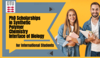 PhD Scholarships in Synthetic Polymer Chemistry Interface of Biology for International Students in Denmark
