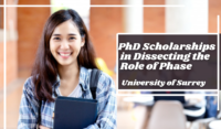 PhD Scholarships in Dissecting the Role of Phase Separation at University of Surrey, UK