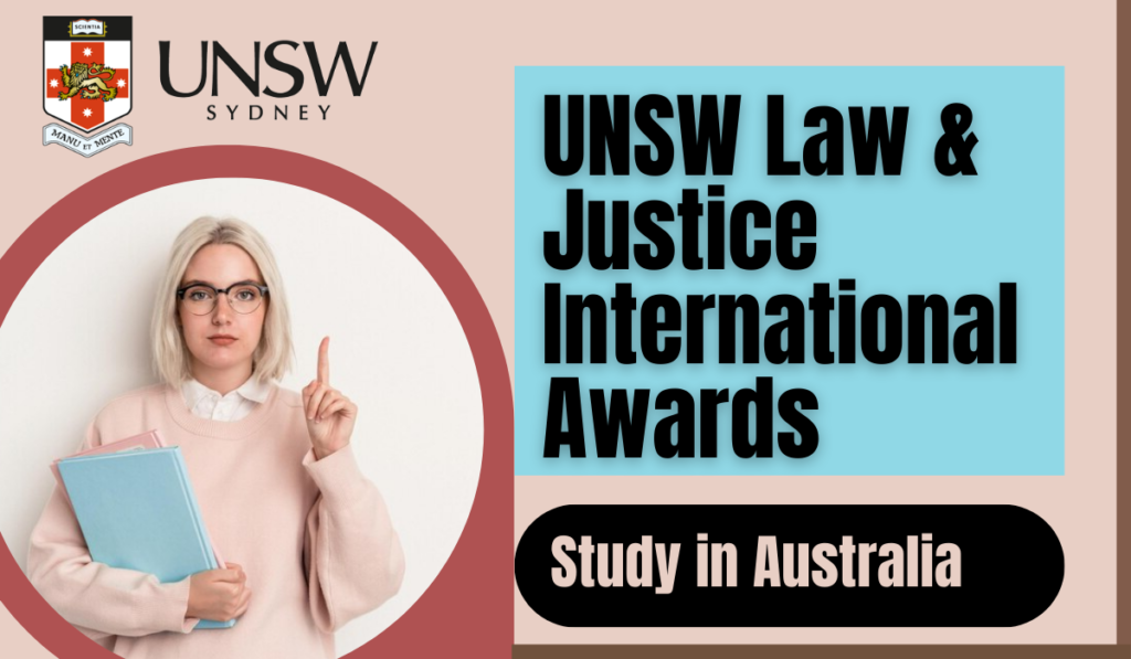 UNSW Law & Justice International Awards in Australia