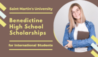 Benedictine High School Scholarships for International Students at Saint Martin’s University, USA