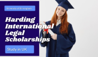 Harding International Legal Scholarships in UK