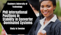 PhD International Positions in Stability in Converter-Dominated Systems, Sweden