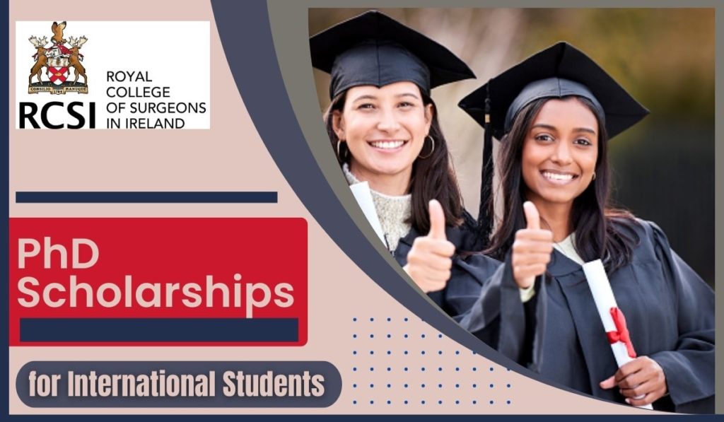 phd scholarships in ireland for international students