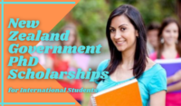 New Zealand Government PhD Scholarships for Developing Countries Students in New Zealand