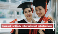 Support to Study Scholarships for International Students in Australia