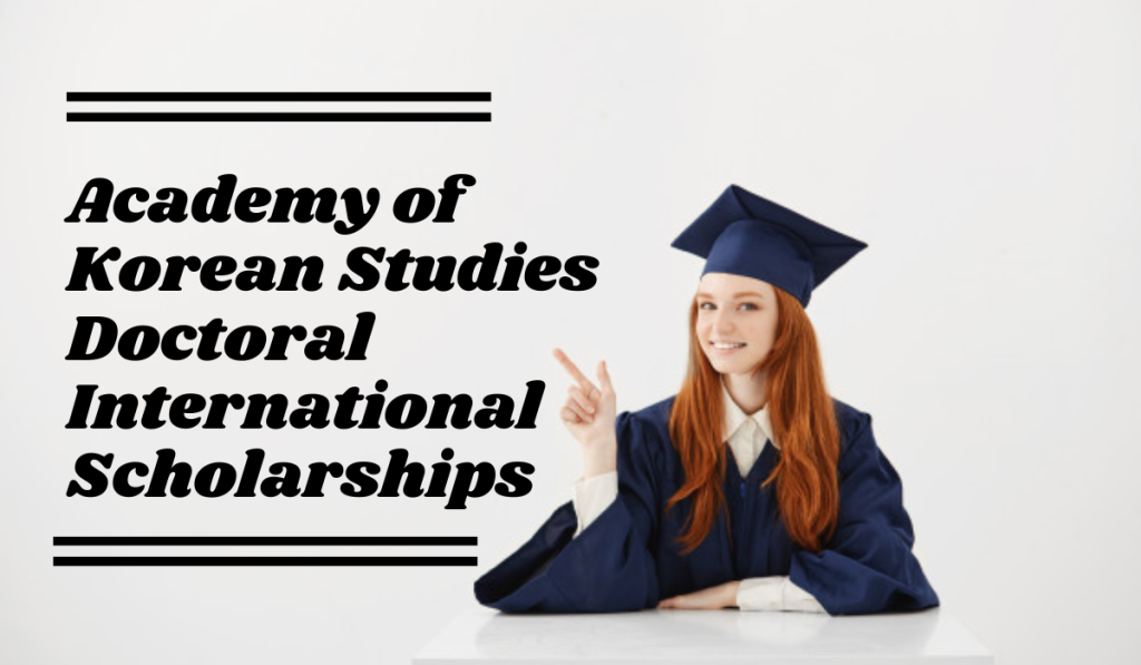 Academy of Korean Studies Doctoral international awards in New Zealand