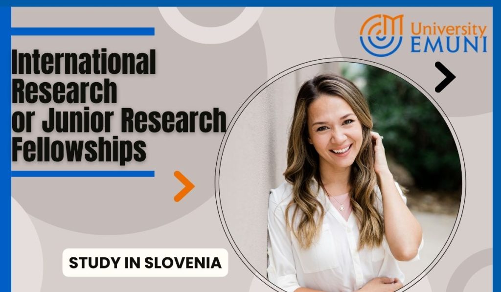 International Research or Junior Research Fellowships at EMUNI University, Slovenia