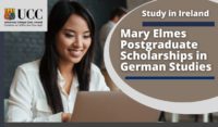 Mary Elmes postgraduate placements in German Studies at University College Cork, Ireland