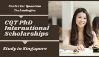 CQT PhD International Scholarships in Singapore