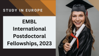 EMBL International Postdoctoral Fellowships, 2023
