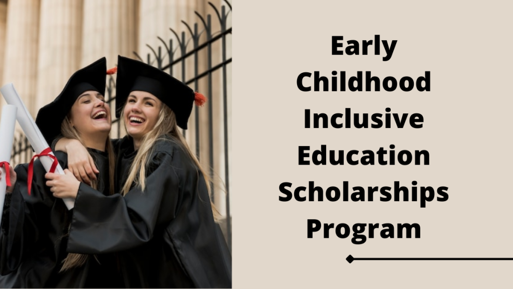phd scholarships in inclusive education