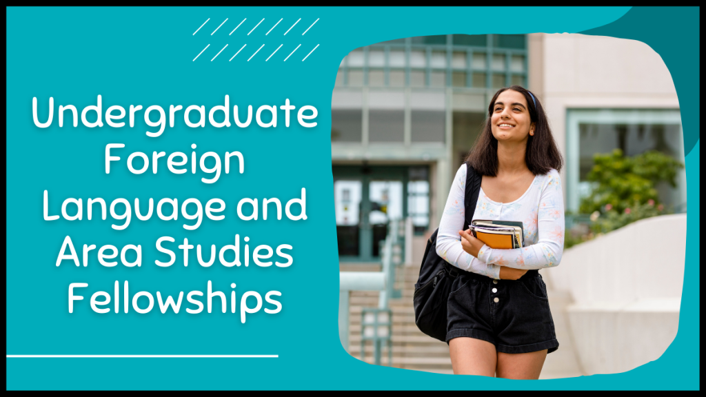 Undergraduate Foreign Language and Area Studies Fellowships