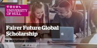 Fairer Future Global Scholarship at the University of Hull, UK