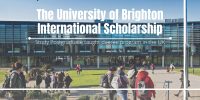 The University of Brighton International Scholarship in the UK