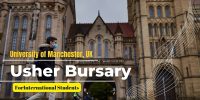 Usher Bursary for International Students at University of Manchester, UK