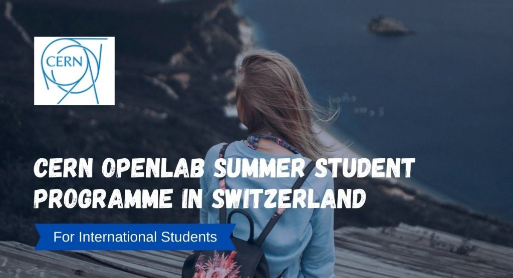 CERN Summer Student International Programme in Switzerland, 2023.