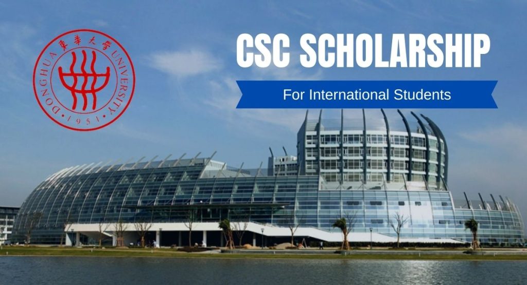 CSC Scholarships at Donghua University in China