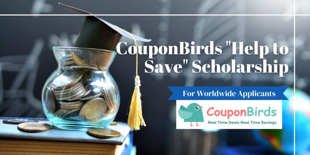 CouponBirds Help to Save Scholarship