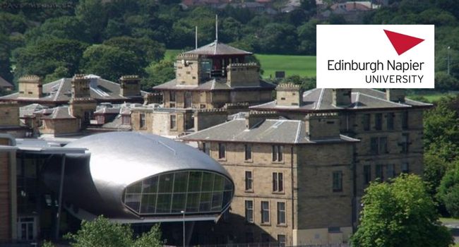 Edinburgh Napier University Fully-funded International PhD Studentships in Scotland.