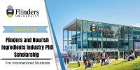 Flinders and Nourish Ingredients Industry PhD Scholarship at Flinders University, UK (1)