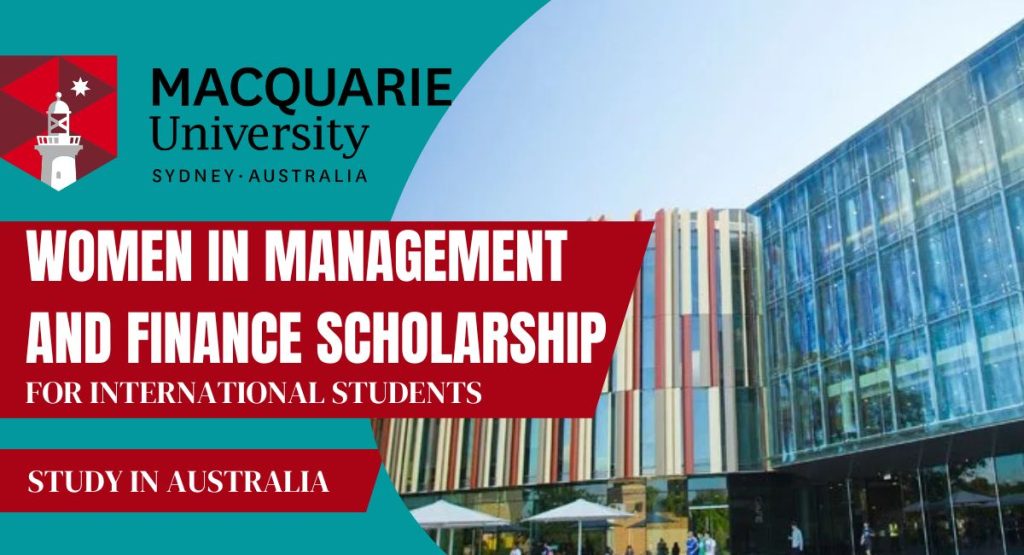 Macquarie University Women in Management and Finance International Scholarship, Australia