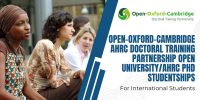 Open-Oxford-Cambridge AHRC Doctoral Training Partnership Open University/AHRC PhD Studentships