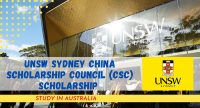 UNSW Sydney China Scholarship Council (CSC) Scholarship in Australia