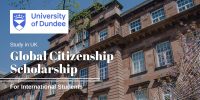 University of Dundee Global Citizenship Scholarship, UK