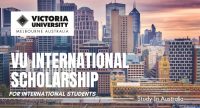 VU International Scholarship at Victoria University, Australia.