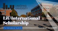 LiU International Scholarship to Study in Sweden.