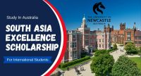 South Asia Excellence Scholarship at University of Newcastle, Australia.