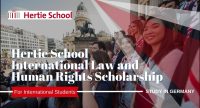 Hertie School International Law and Human Rights Scholarship in Germany