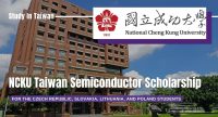 NCKU Taiwan Semiconductor Scholarship for Citizens of the Czech Republic, Slovakia, Lithuania, and Poland.