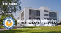 100% and 50% Tuition Fee International Scholarships at Eastern Mediterranean University, Turkey.