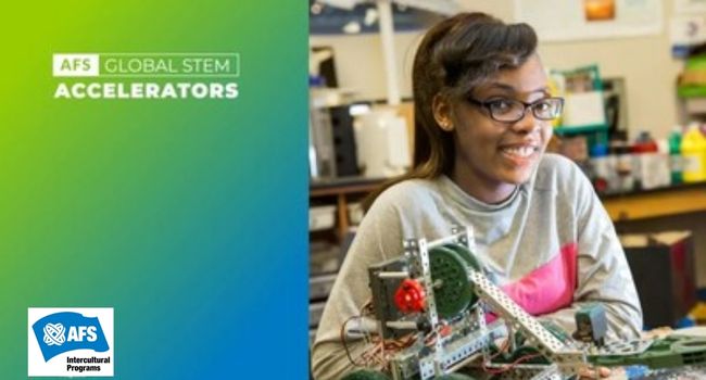 AFS Global STEM Accelerators Sustainability Education Program for Young Women Worldwide