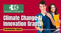 Climate Change AI Innovation Grants in Canada.