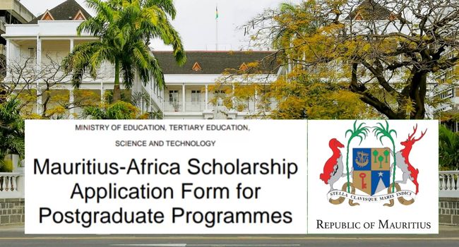 Government Mauritius 2023 Edition of Mauritius-Africa Scholarship Scheme,