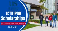 ICTD PhD Scholarships for African and South Asian Students at University of Sussex, UK.