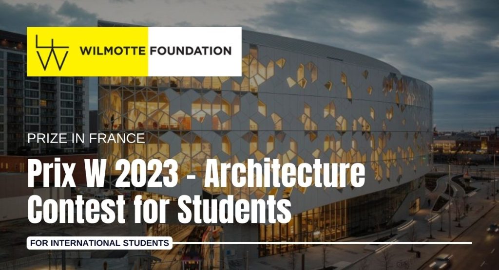 Prix W 2023 - Architecture Contest for Students in France.
