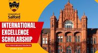 University of Salford International Excellence Scholarship in the UK