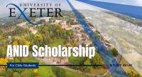 ANID Scholarship for Chile Students at the University of Exeter, UK