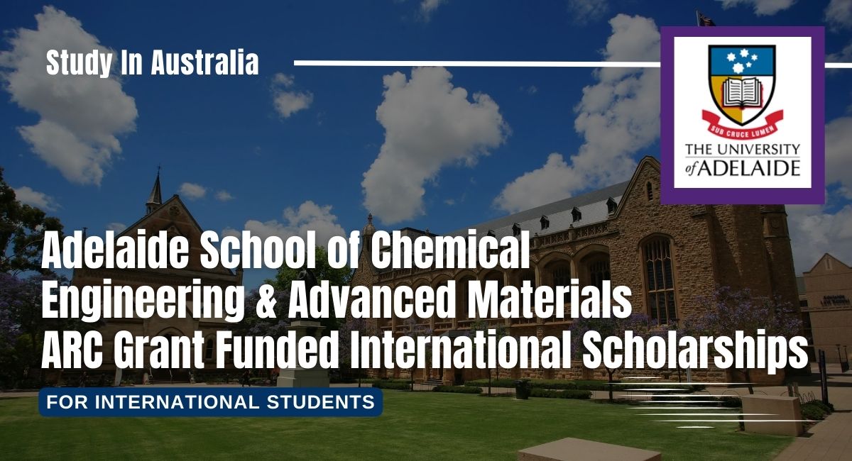 Adelaide School of Chemical Engineering & Advanced Materials ARC Grant