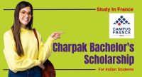 Charpak Bachelor's Scholarship for Indian Students in France.